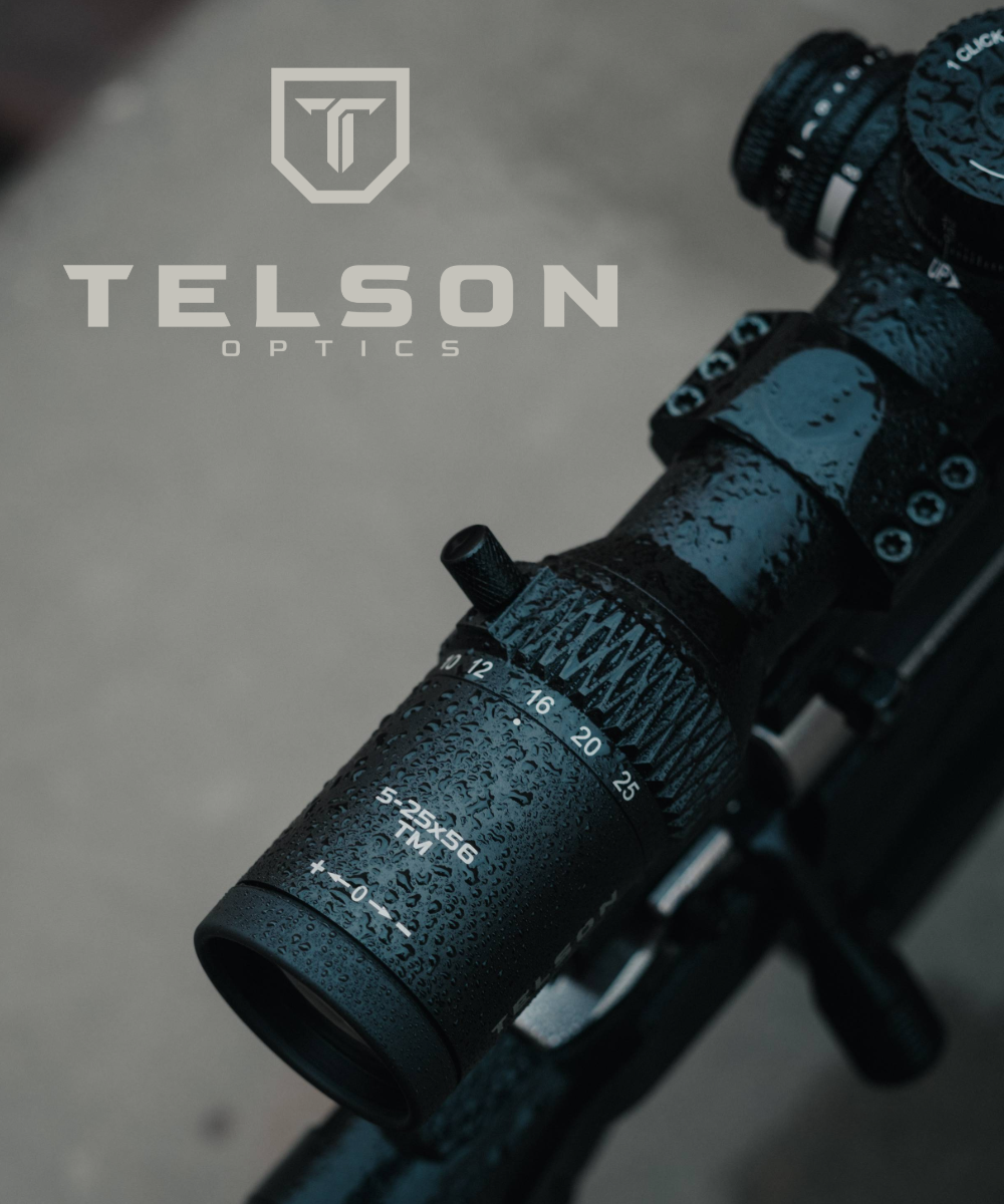 Telson Optics Target Master 5-25x56 First Focal Plane 