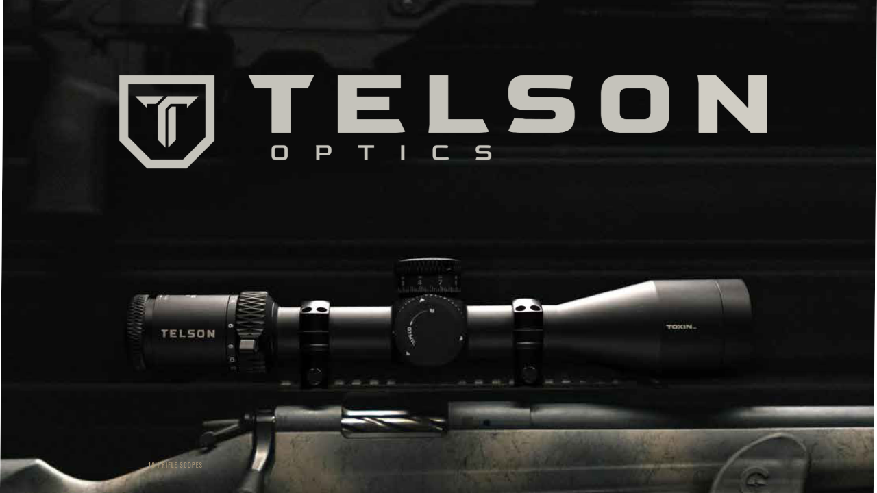 Load video: Telson Optics launches their premium range of rifles scopes and related Optics in South Africa