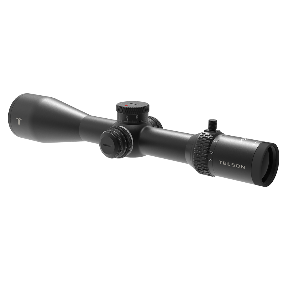 Telson Optics Target series is designed for precision rifle shooting, the Target Master is the premium choice for PRS distributed by The Tactical Nation 